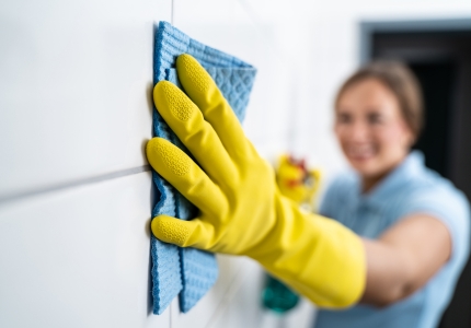 Regular house cleaning service