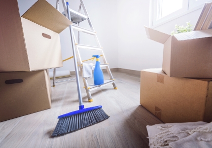 Move in and move out cleaning